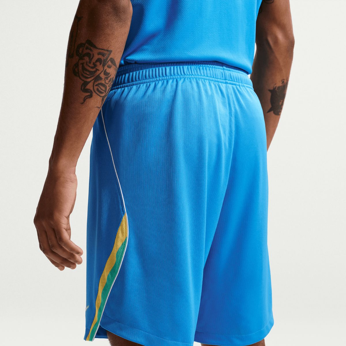 NIKE - Shorts Brasil local 2026 Stadium Azul Hombre - Azul