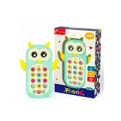 GENERICO - Teléfono de Juguete Interactivo Búho para Niños