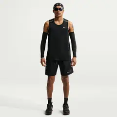 NIKE - Shorts Miler Negro Hombre - Negro