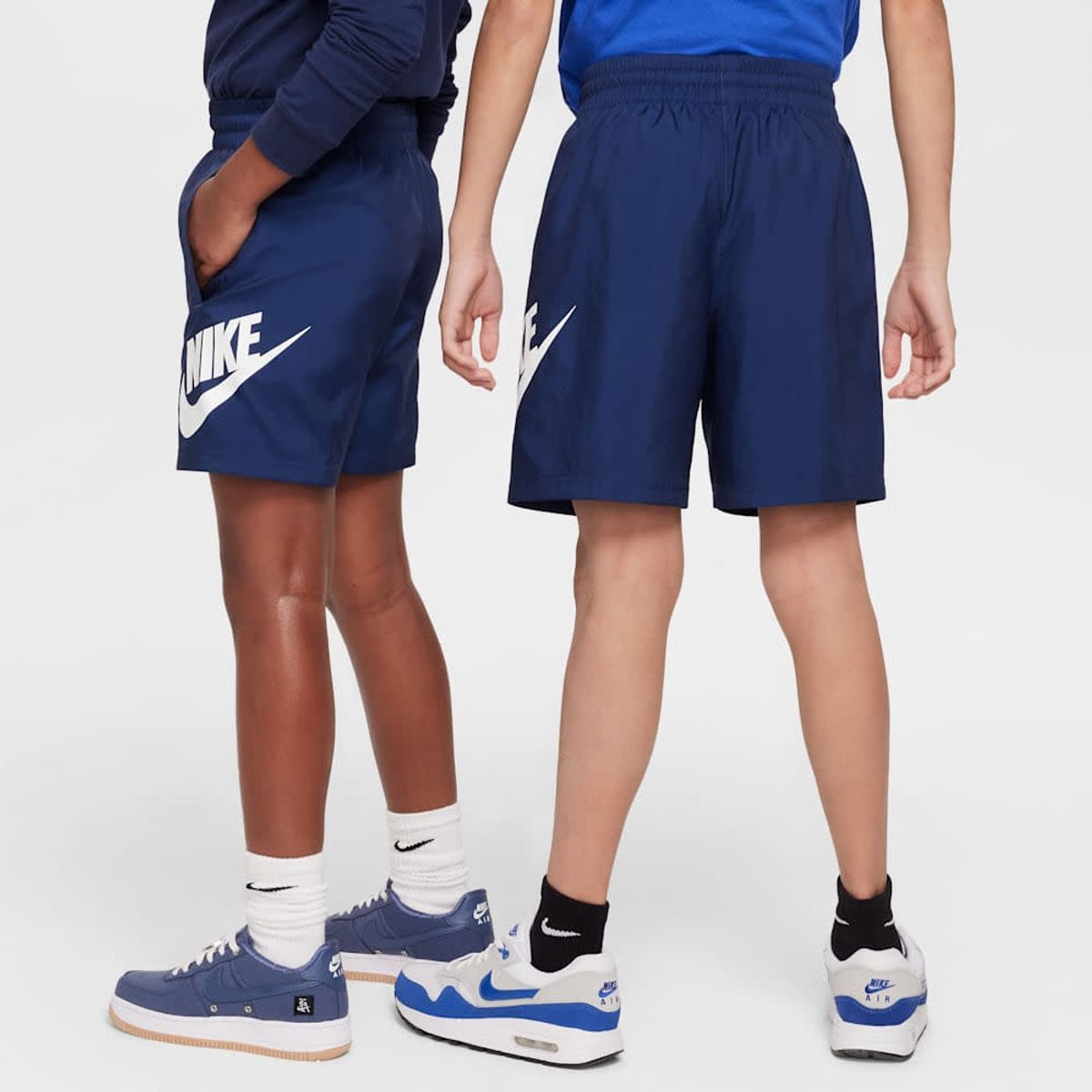 NIKE - Shorts Nike Sportswear Club Azul Niño Unisex - Azul