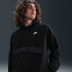 NIKE - Polerón Sportswear Club Negro Hombre - Negro