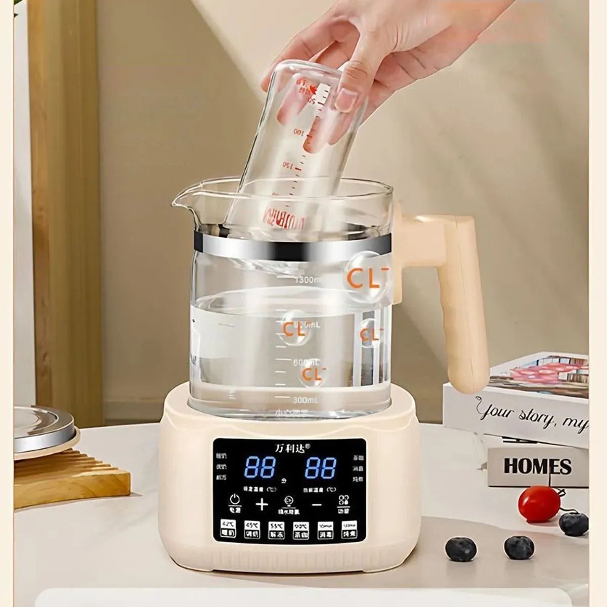 GENERICO - Máquina Para Hacer Leches Vegetales, Sopas, Compotas Y Papillas