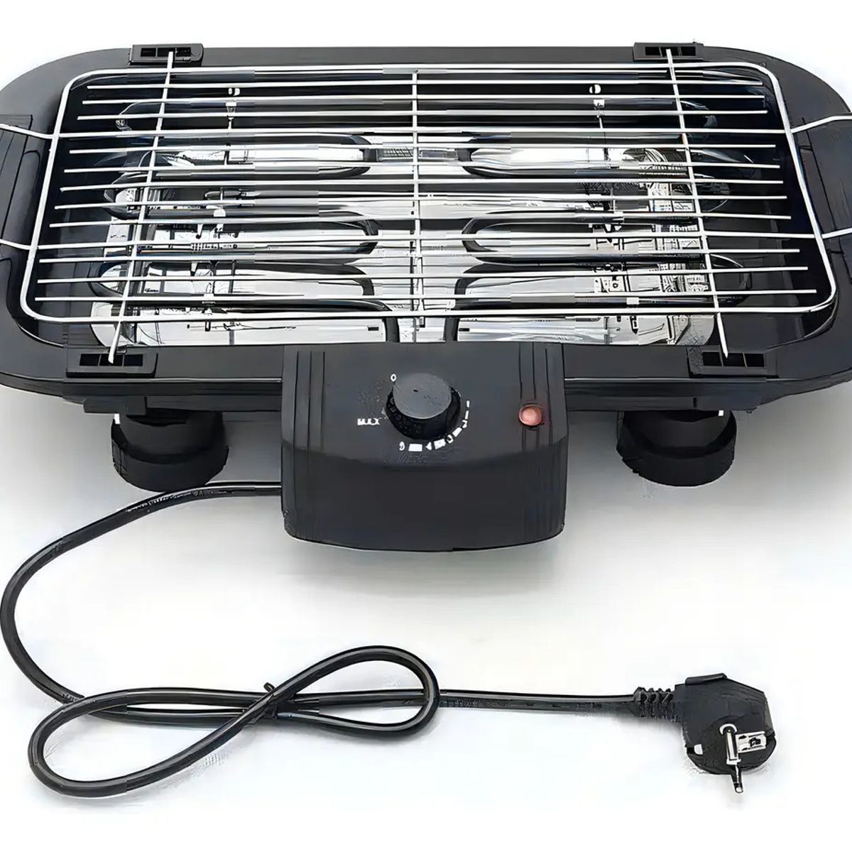 GENERICO - Asador eléctrico Genérica 2000W Asador Interior negra