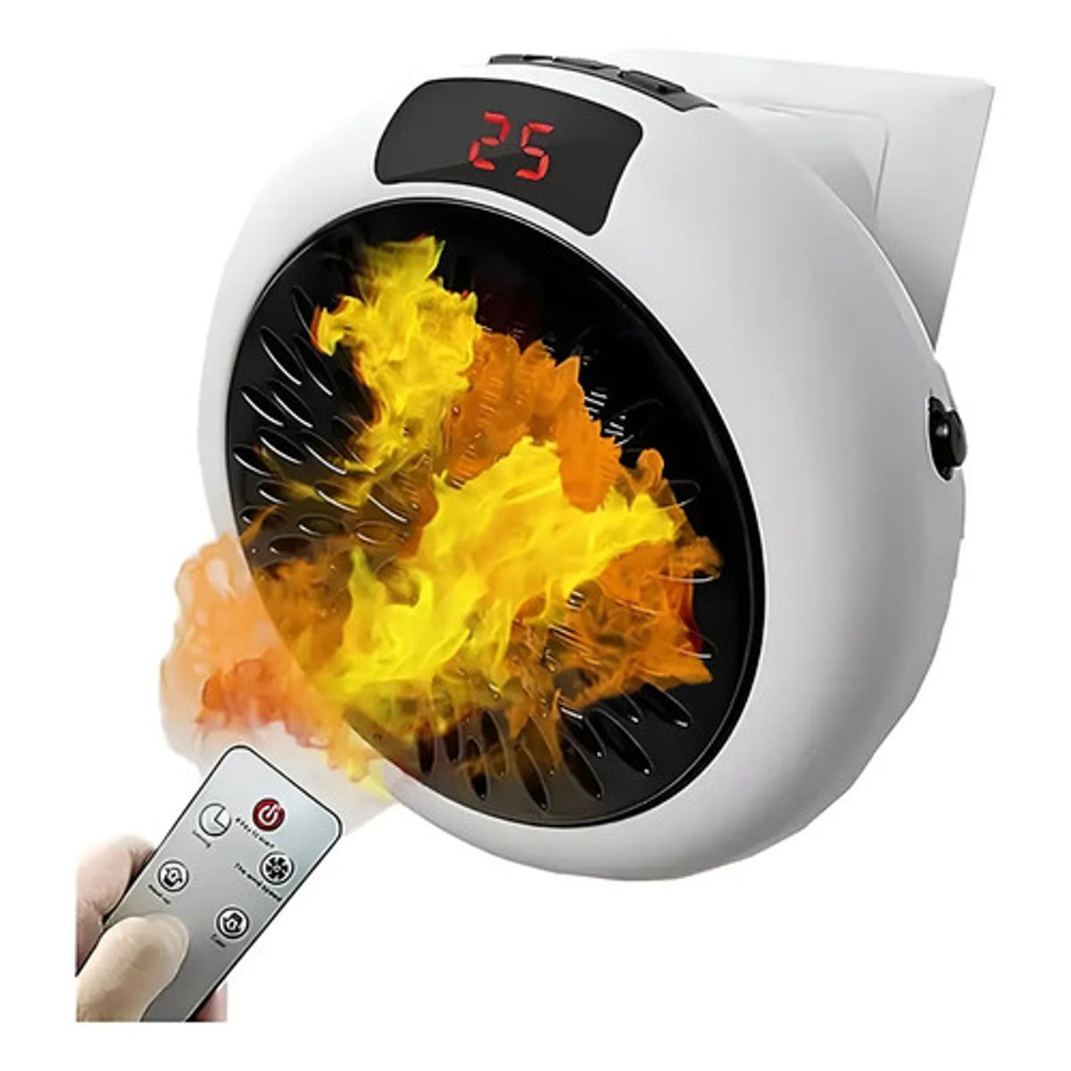 GENERICO - Termoventilador Eléctrico Calefactor Portátil Estufas 1000w