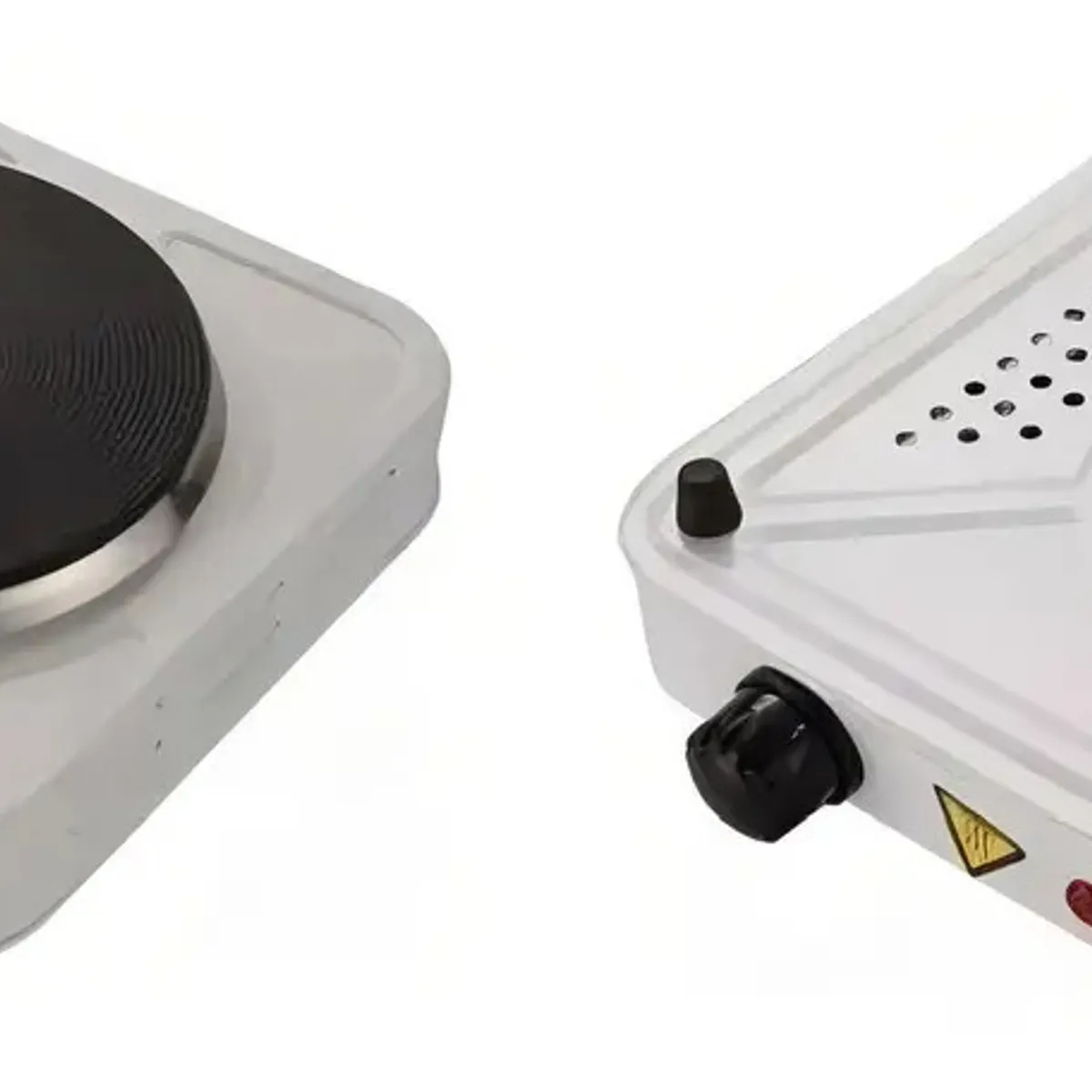 GENERICO - Cocina Cocinilla Eléctrica 1 Plato Encimera De 1000w Color Blanco