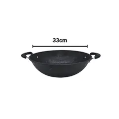 GENERICO - Sartén Wok 33 cm Color Negro