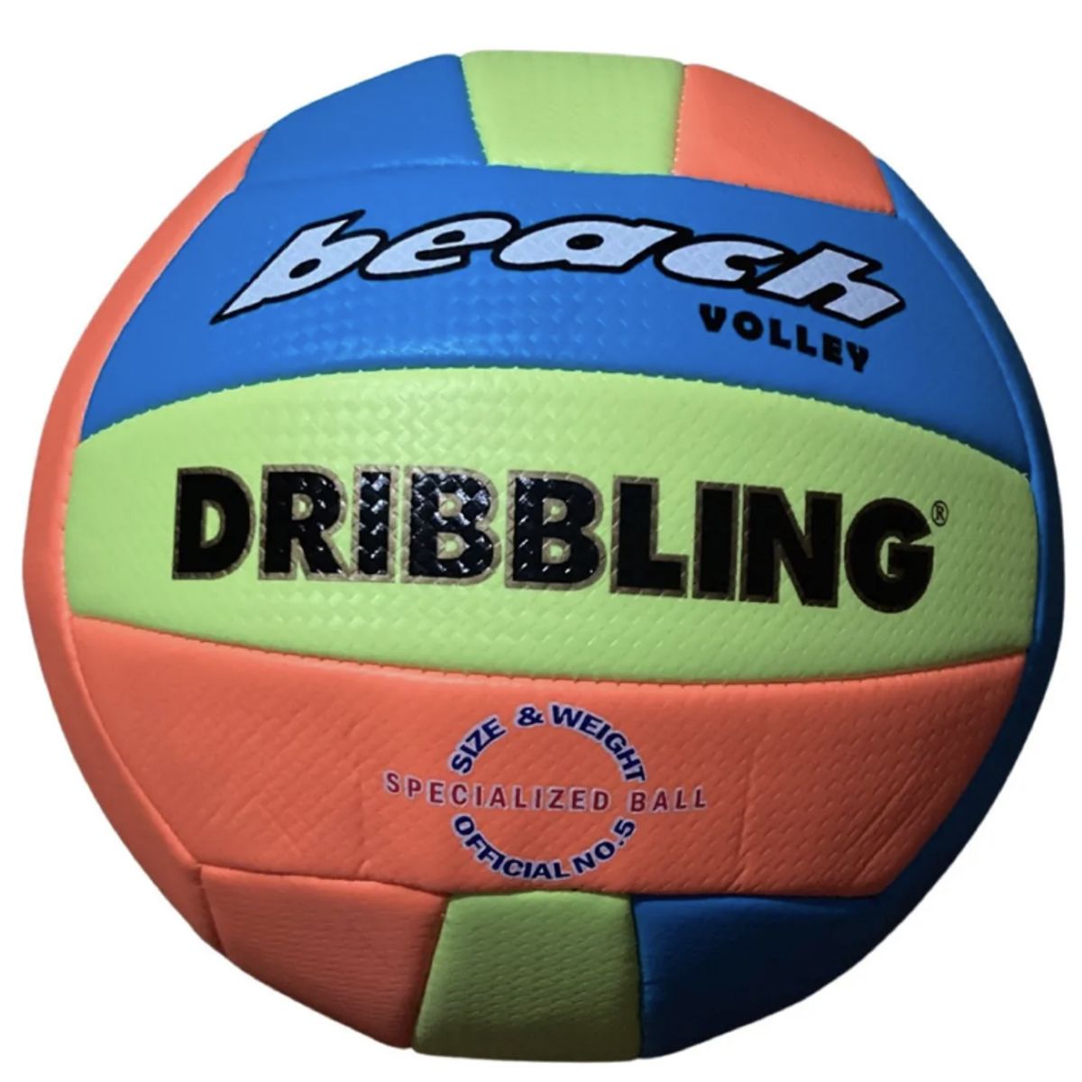 DRB - Balón Voleibol Beach Naranjo Azul Amarillo  - DRB