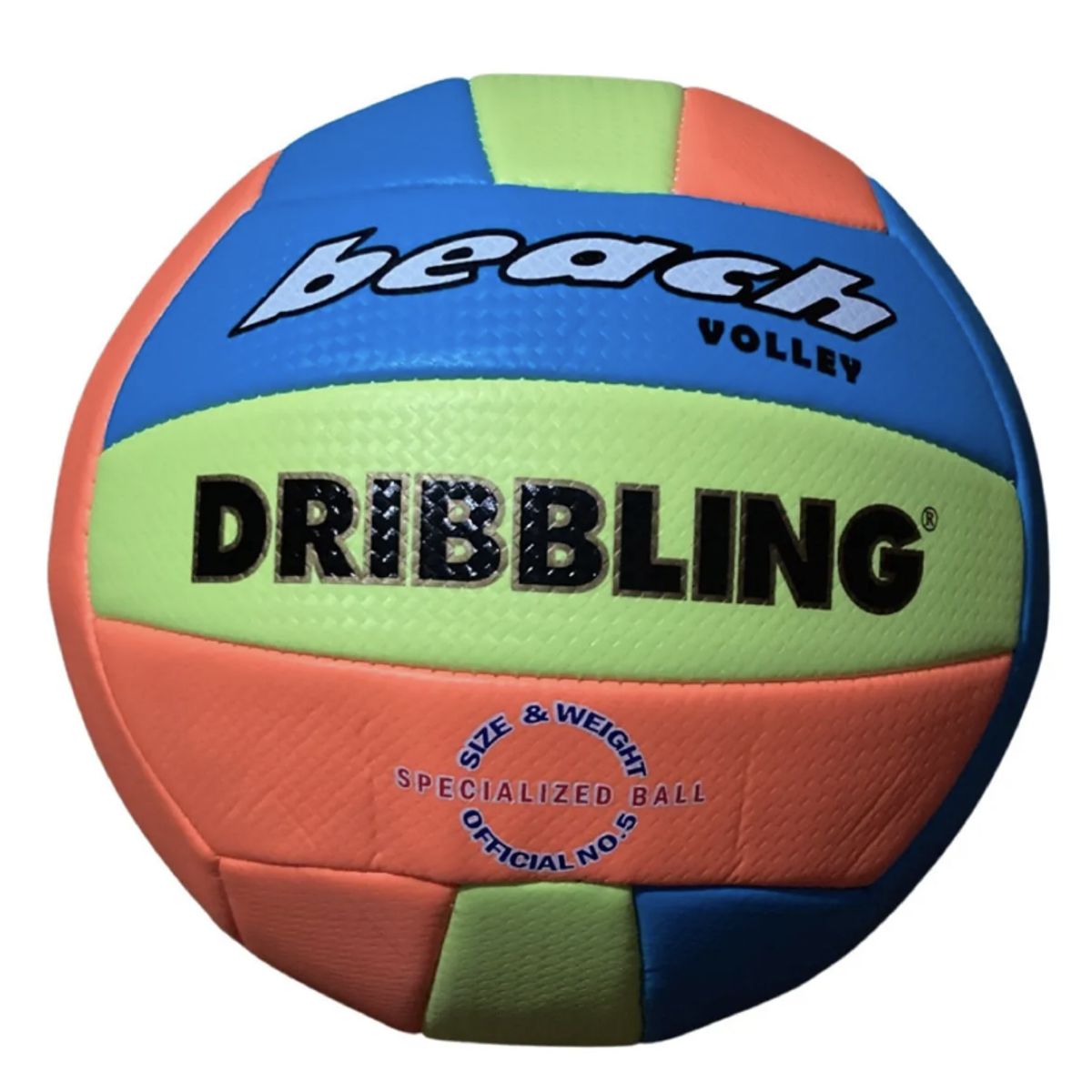 DRB - Balón Voleibol Beach Naranjo Azul Amarillo  - DRB