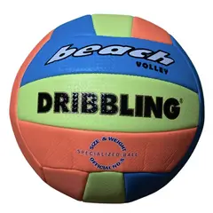 DRB - Balón Voleibol Beach Naranjo Azul Amarillo -
