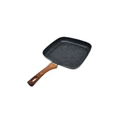 GENERICO - Sartén Cuadrado Para Plancha Grill 28 cm