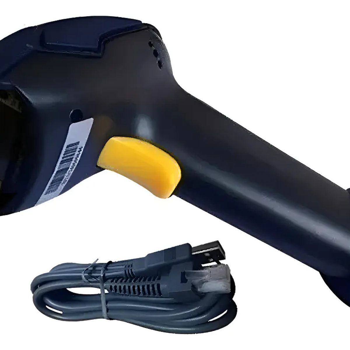 GENERICO - Escáner de Códigos de Barras de Mano Osmao Láser USB Color Negro