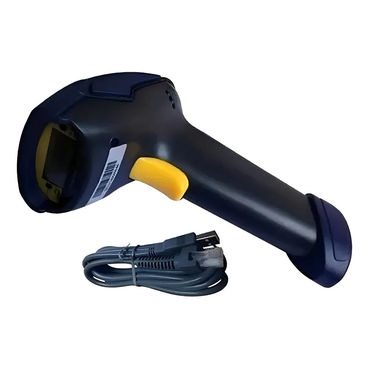 GENERICO - Escáner de Códigos de Barras de Mano Osmao Láser USB Color Negro