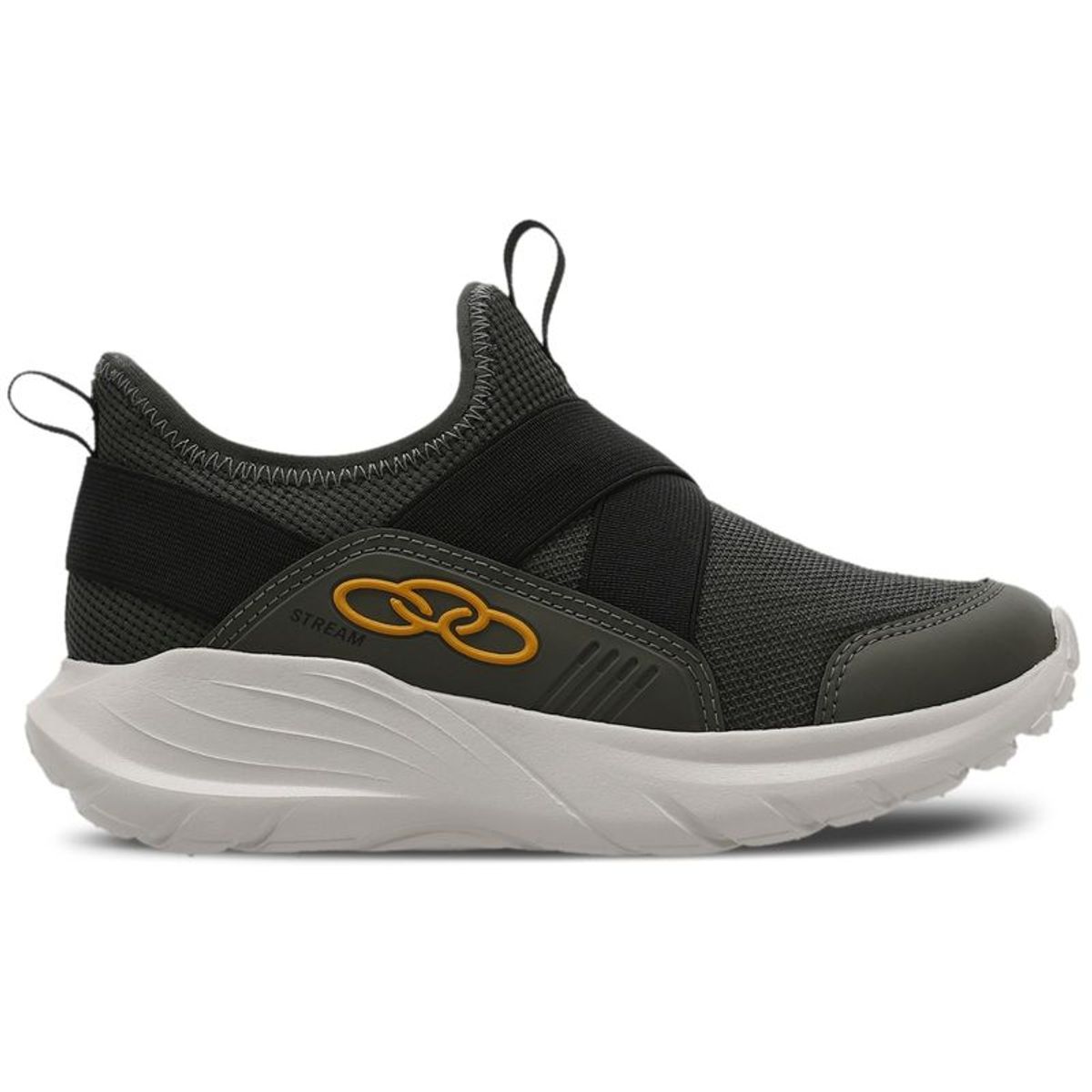 OLYMPIKUS - Zapatilla Infantil Stream Infantil Verde Militar