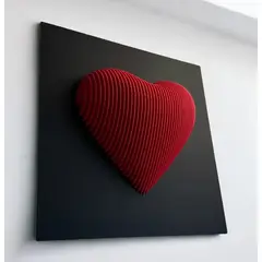 GENERICO - Figura de corazón en capas