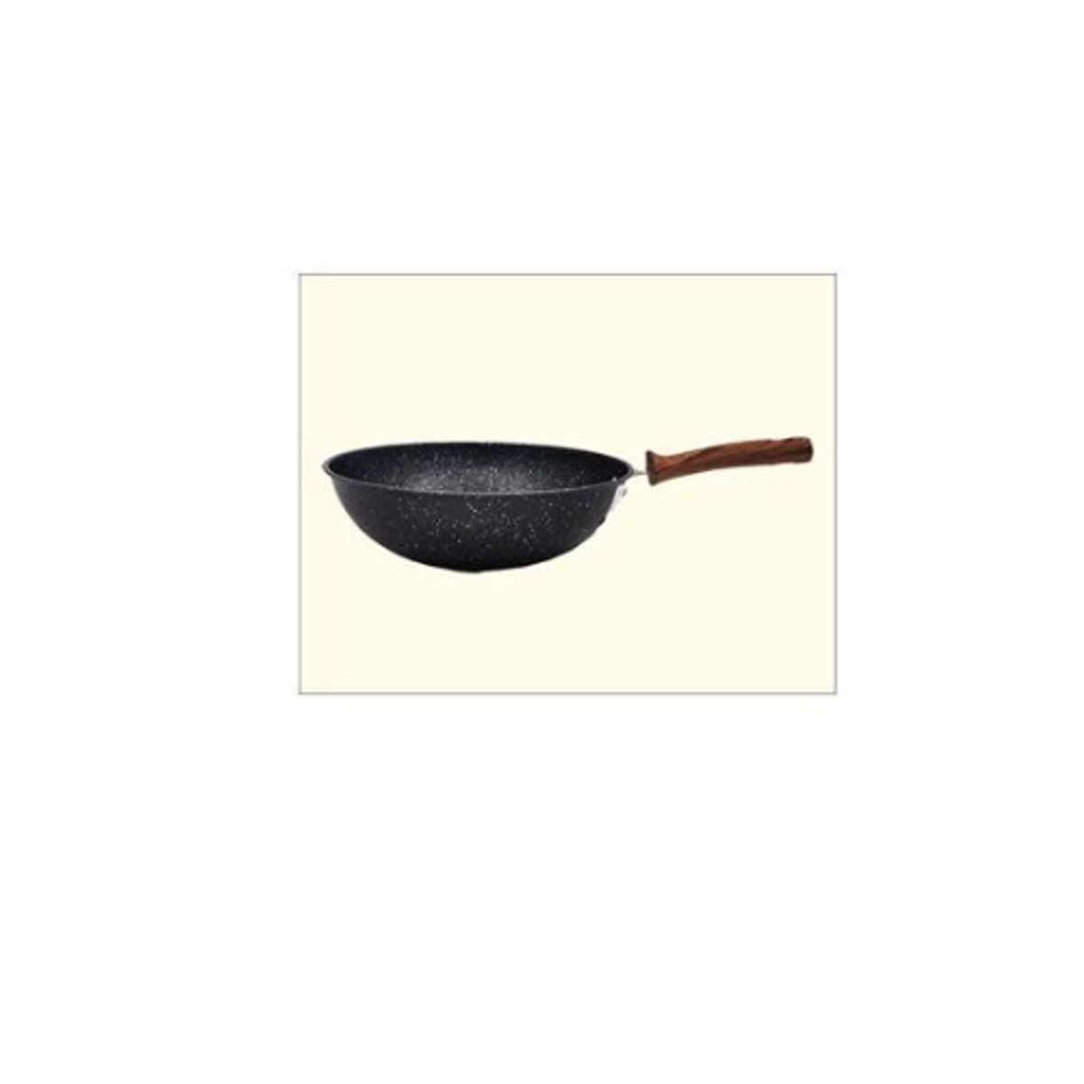 GENERICO - Sarten Wok 30cm Negro Antiadherente