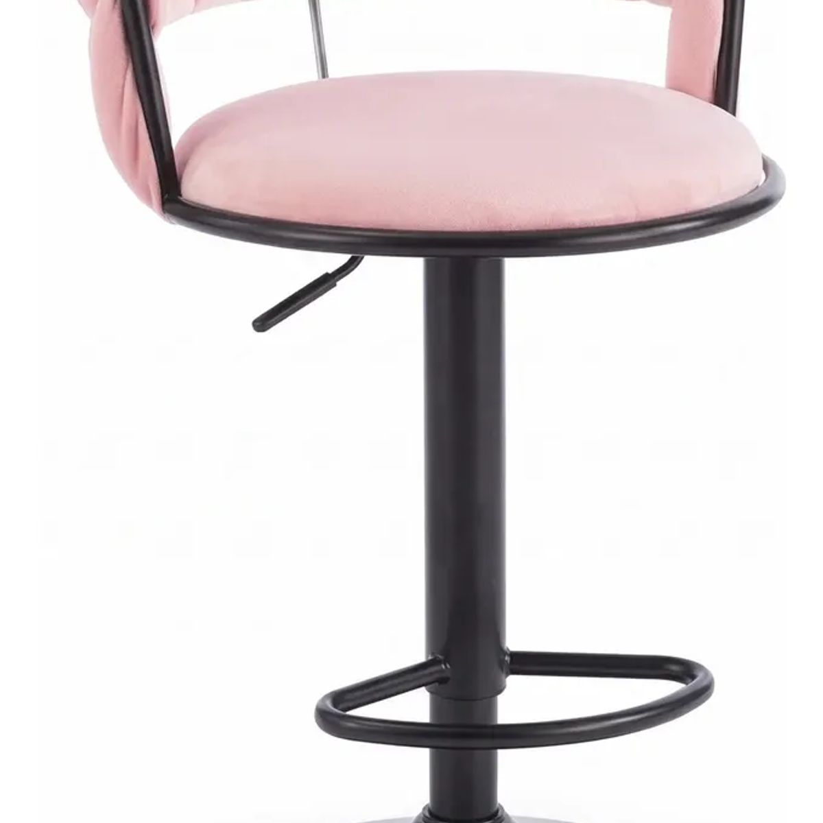 CORI CORI - Taburete Queen Velvet Black Pink