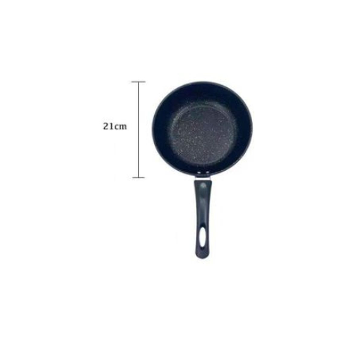 GENERICO - Sarten Marmol Color Negro 21cm