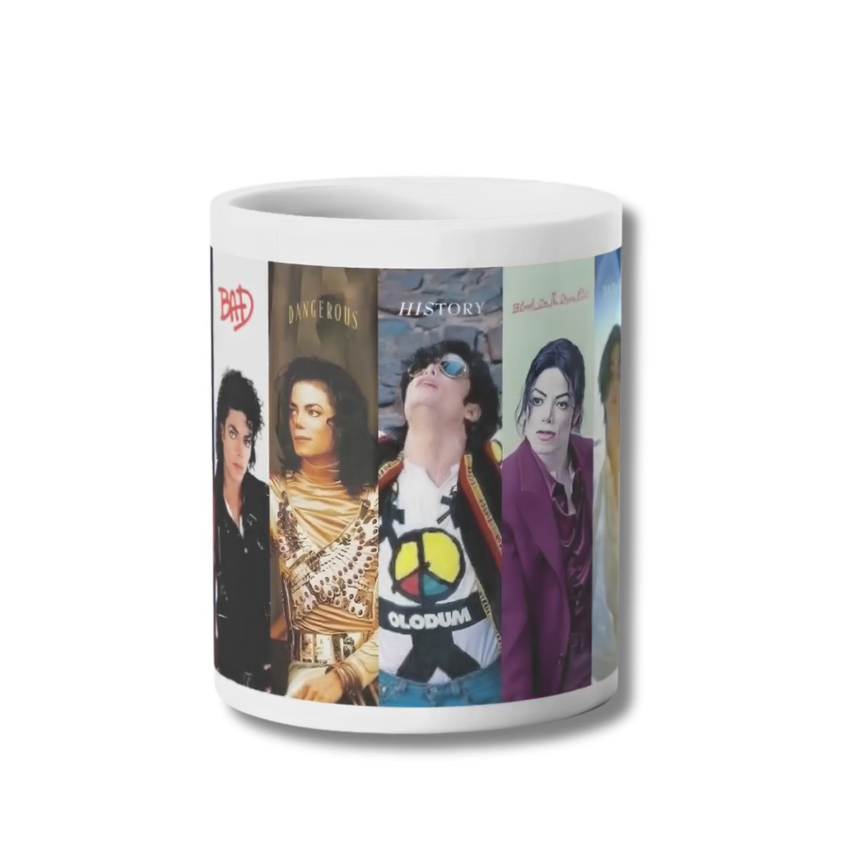 GENERICO - Tazon Michael Jackson History Taza Sublimada 325ml