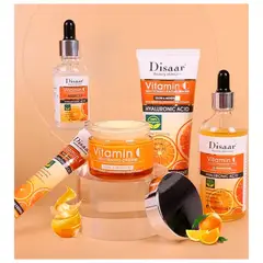 MOVI - Set Facial Vitamina C + Ácido Hialurónico X5 DISAAR