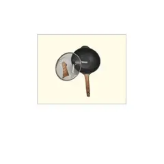 GENERICO - Wok Granite Tapa Con Mango 30cm