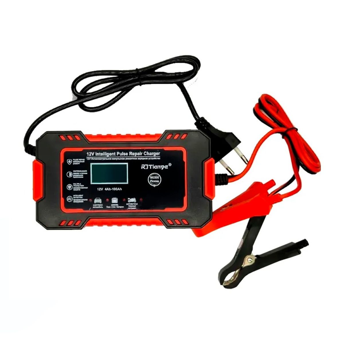 GENERICO - Cargador De Baterías Inteligente Para Automóvil 12V 6A