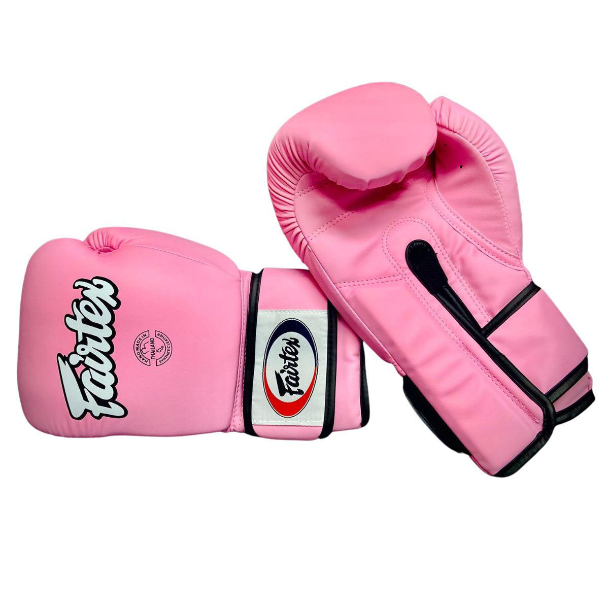 GENERICO - GUANTES DE BOXEO MUAY THAI FAIRTEX ROSA 16 OZ SPARRING COMPETICION