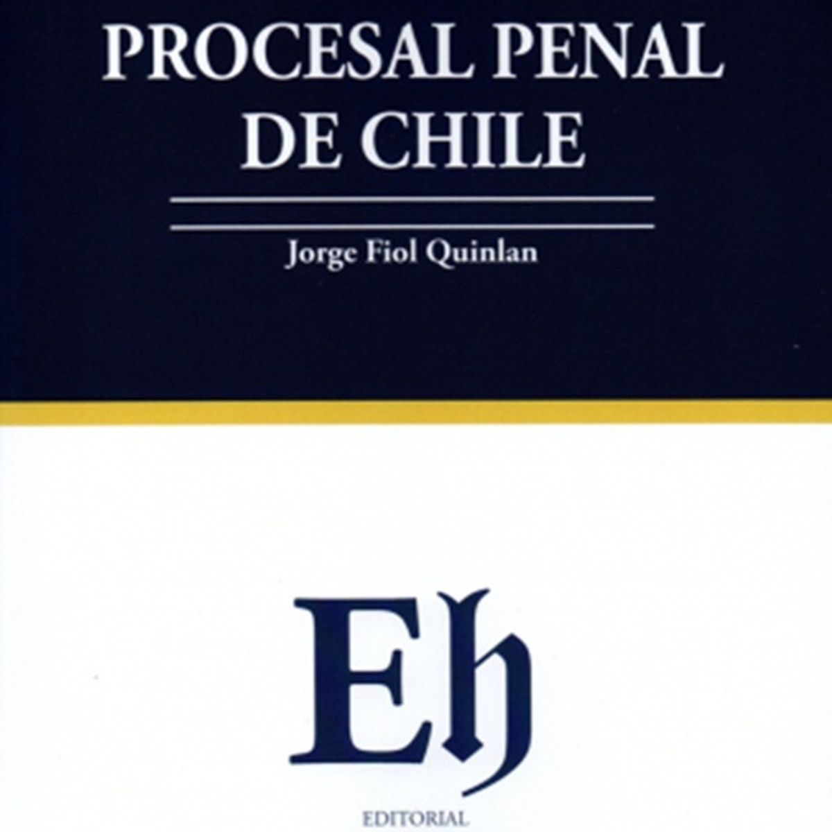 EDITORIAL HAMMURABI - CÓDIGO PROCESAL PENAL DE CHILE 2026