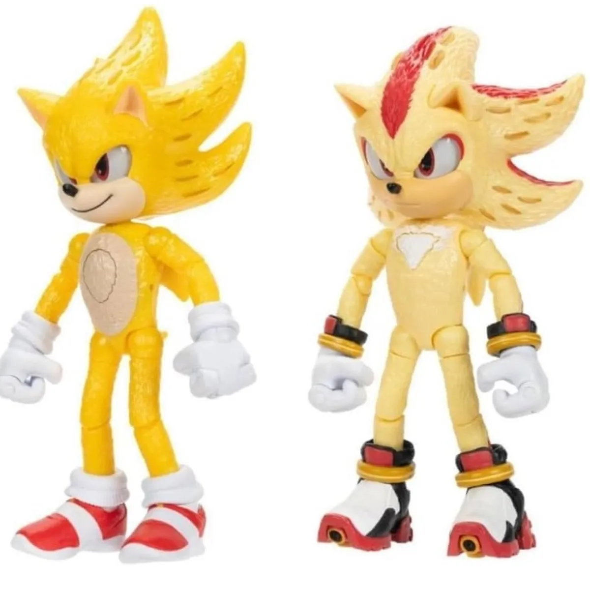 JAKKS PACIFIC - Pack 2 Figuras Super Sonic Super Shadow con Luces Jakks Pacific Sonic 3