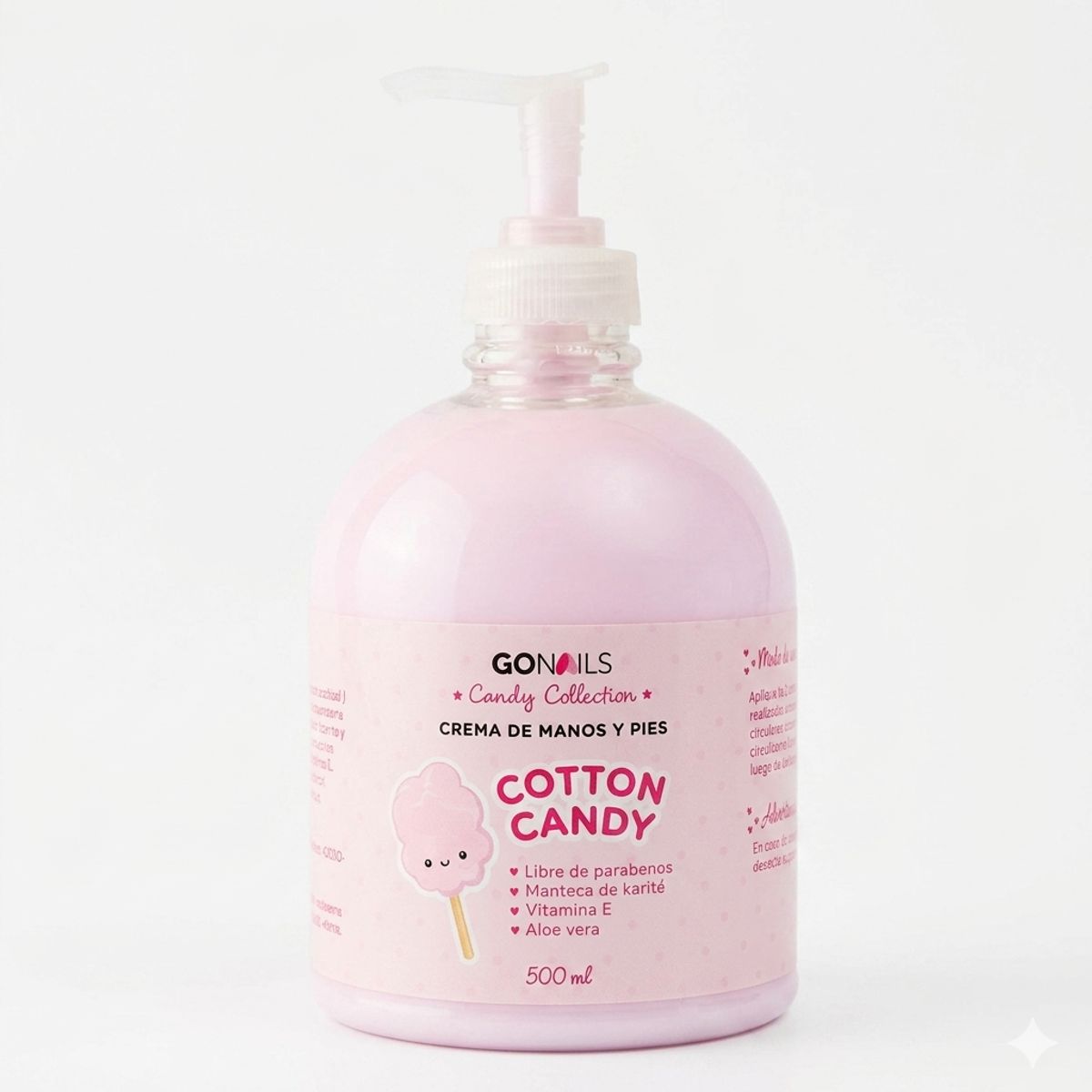 GO NAILS - Crema de Manos y Pies Cotton Candy