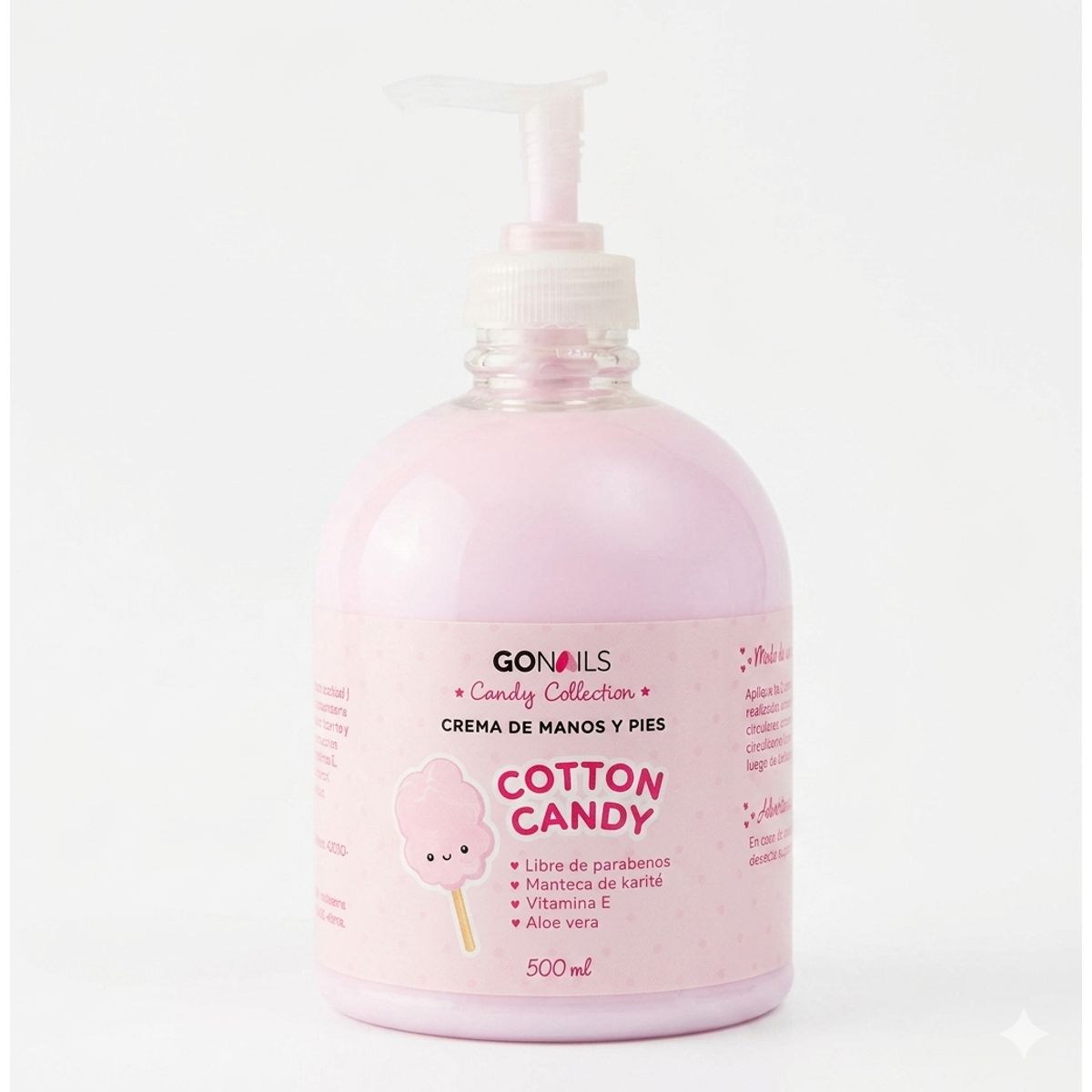GO NAILS - Crema de Manos y Pies Cotton Candy