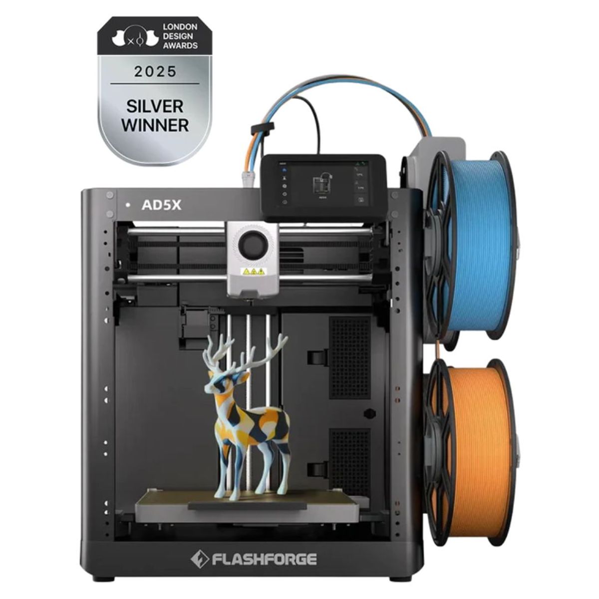 FLASHFORGE - Adventure AD5X Combo Multicolor - Core XY Flashforge - Tamaño Imp 220 x 220 x 220 mm - Impresora 3D