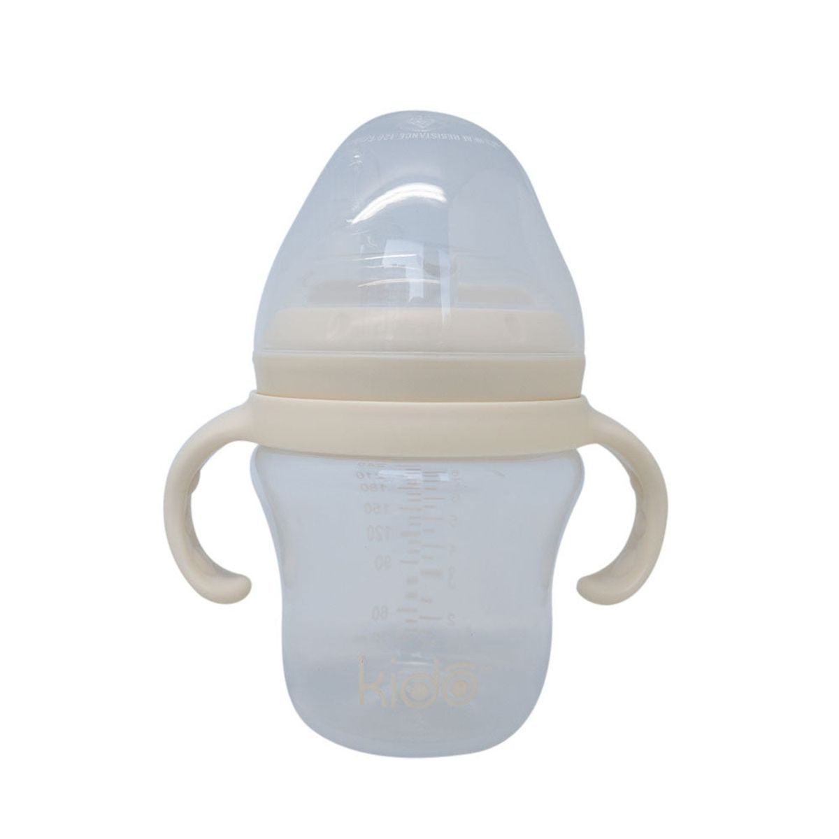 GENERICO - VASO ANTIDERRAME CON ASAS KIDO AMARILLO