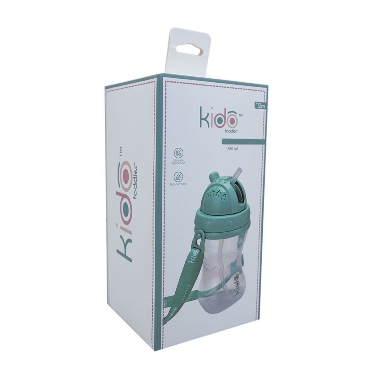 GENERICO - BOTELLA 280ML KIDO CELESTE