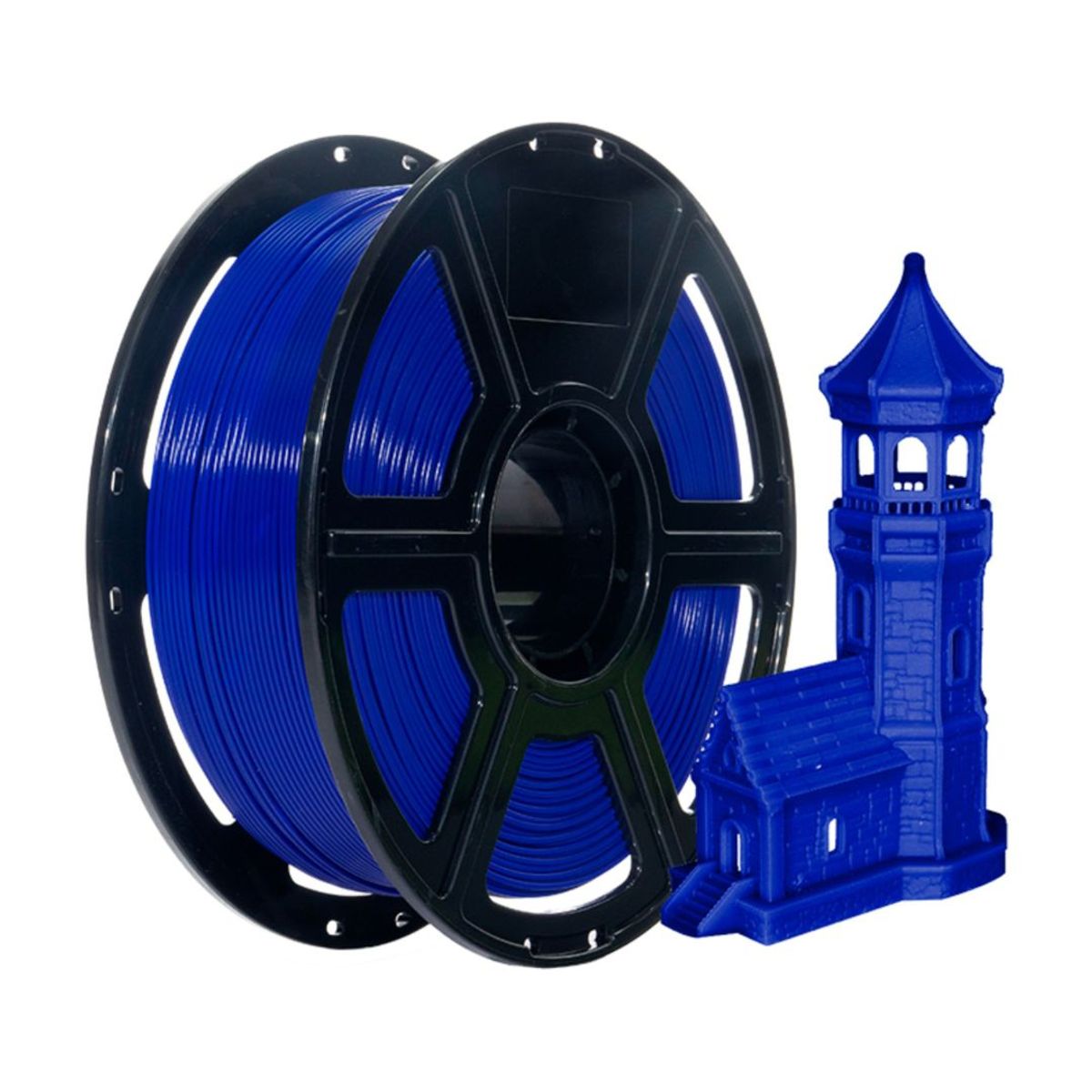 FLASHFORGE - Filamento Pla+ Alta Velocidad Azul FLASHFORGE - FILAMENTOS
