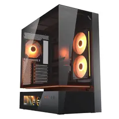 COUGAR - Gabinete CF235 Vision, Mid-Tower, ATX, Negro