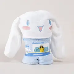 MASHINI - MANTA CAPUCHA INFANTIL 3D 70X150 CM CINNAMOROLL