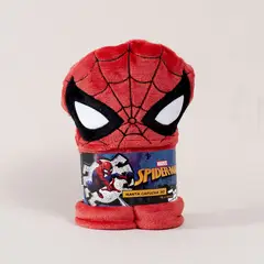 MASHINI - MANTA CAPUCHA INFANTIL 3D 70X150 CM SPIDERMAN