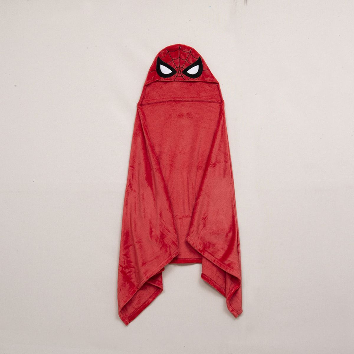 MASHINI - MANTA CAPUCHA INFANTIL 3D 70X150 CM SPIDERMAN