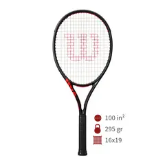 WILSON - Raqueta de Tenis Clash 100 V3 Grip 3