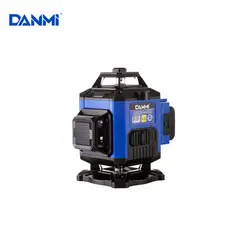 DANMI - Nivel Láser 16 Líneas Auto + 2 Baterías ,danmi