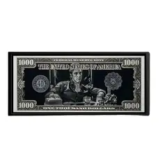 VATYERTY - Billete De Dólar De Tony Montana, Lienzo De La Película Scarface