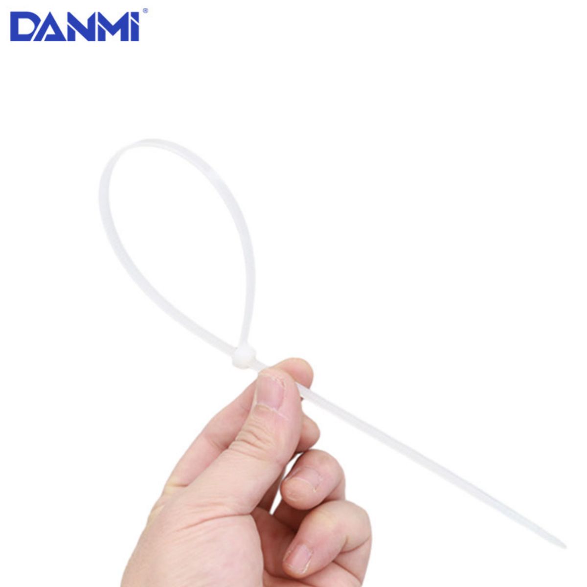 DANMI - Brida Amarra Abrazadera Plástica 5 X 350 Mm Pack 100  Danmi
