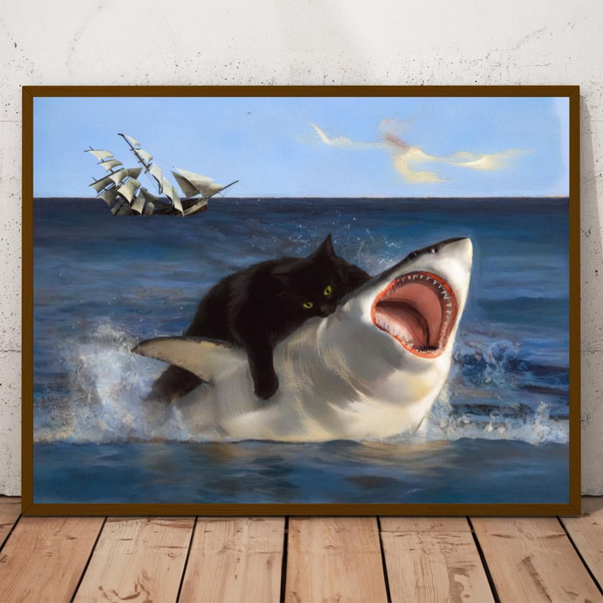 VATYERTY - 1 Pieza De Póster De Lienzo Art Déco Caprichoso