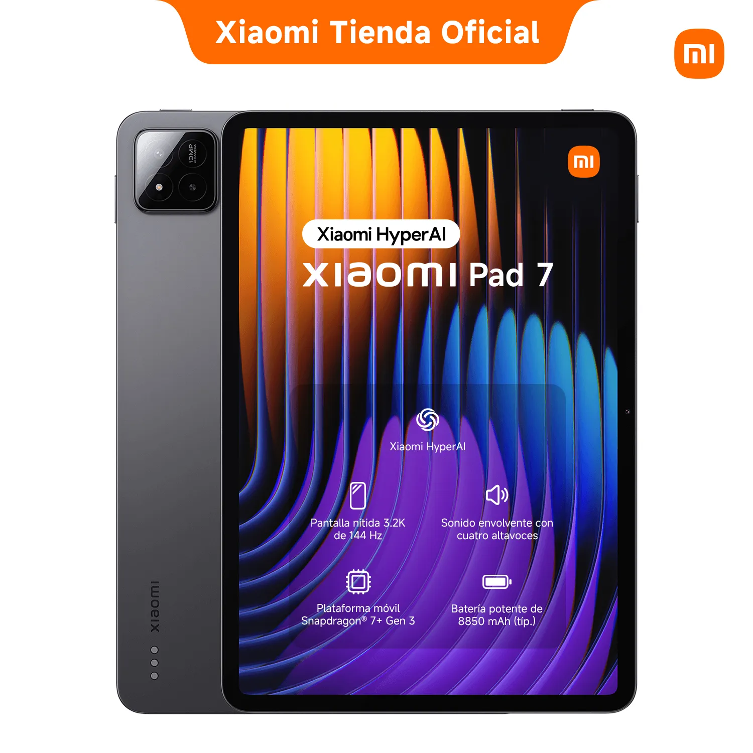 Androidタブレット本体 Xiaomi Pad 7 XIAOMI Tablet Xiaomi Pad 7 Gris 8GB + 128GB | Falabella Chile