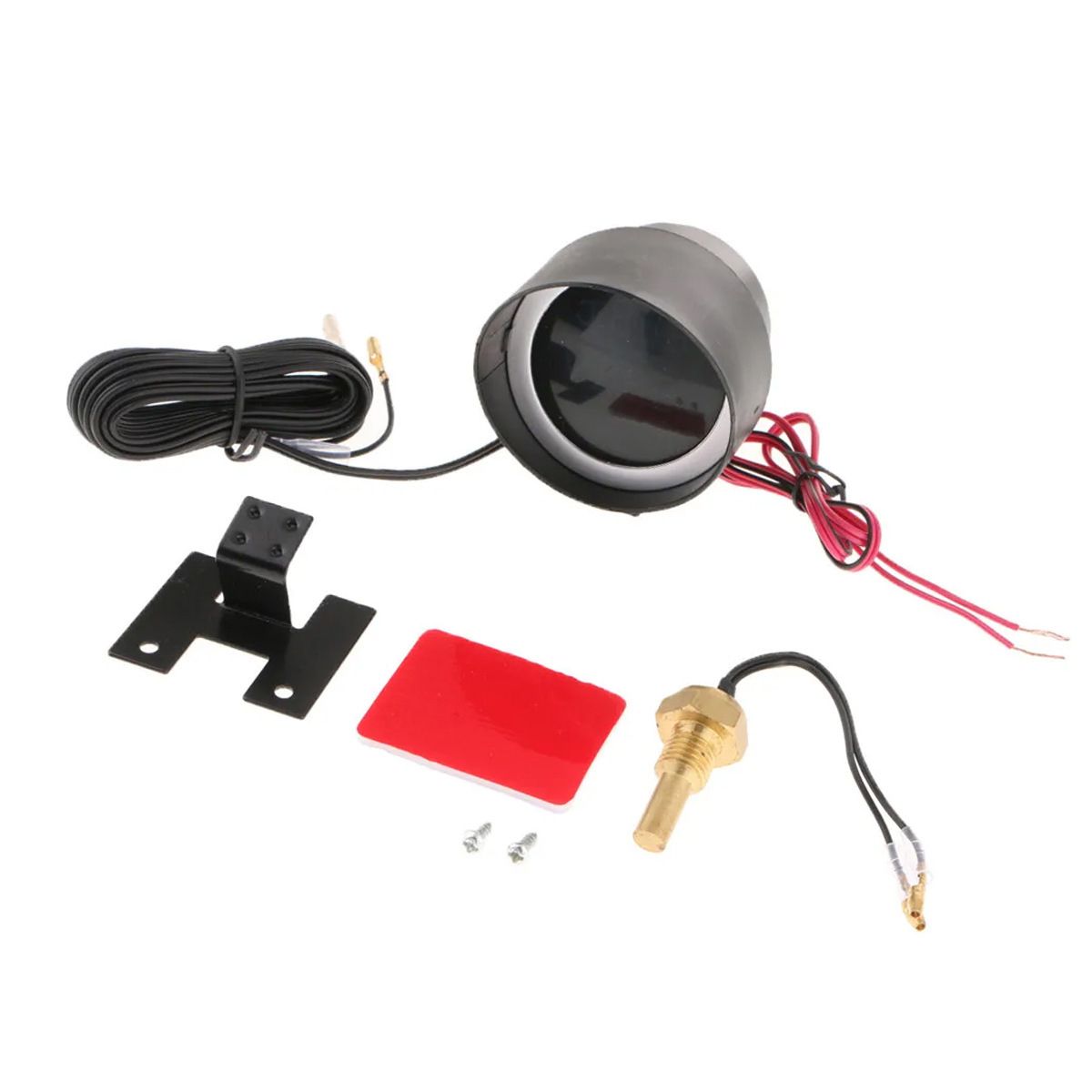 GENERICO - Reloj Digital Auto Temperatura Agua Voltímetro Adaptador