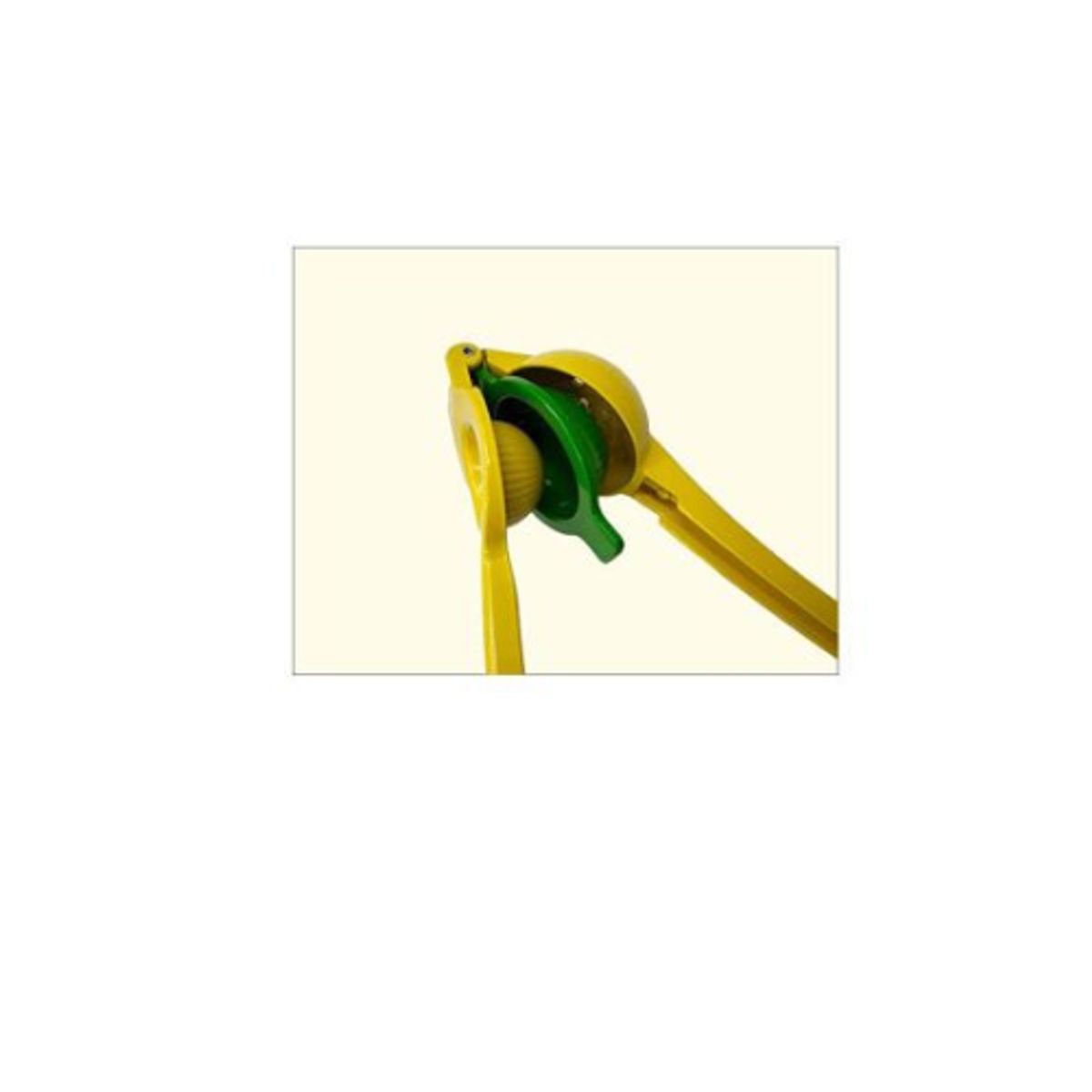 GENERICO - Exprimidor De Limón Grande Amarillo Base Clip