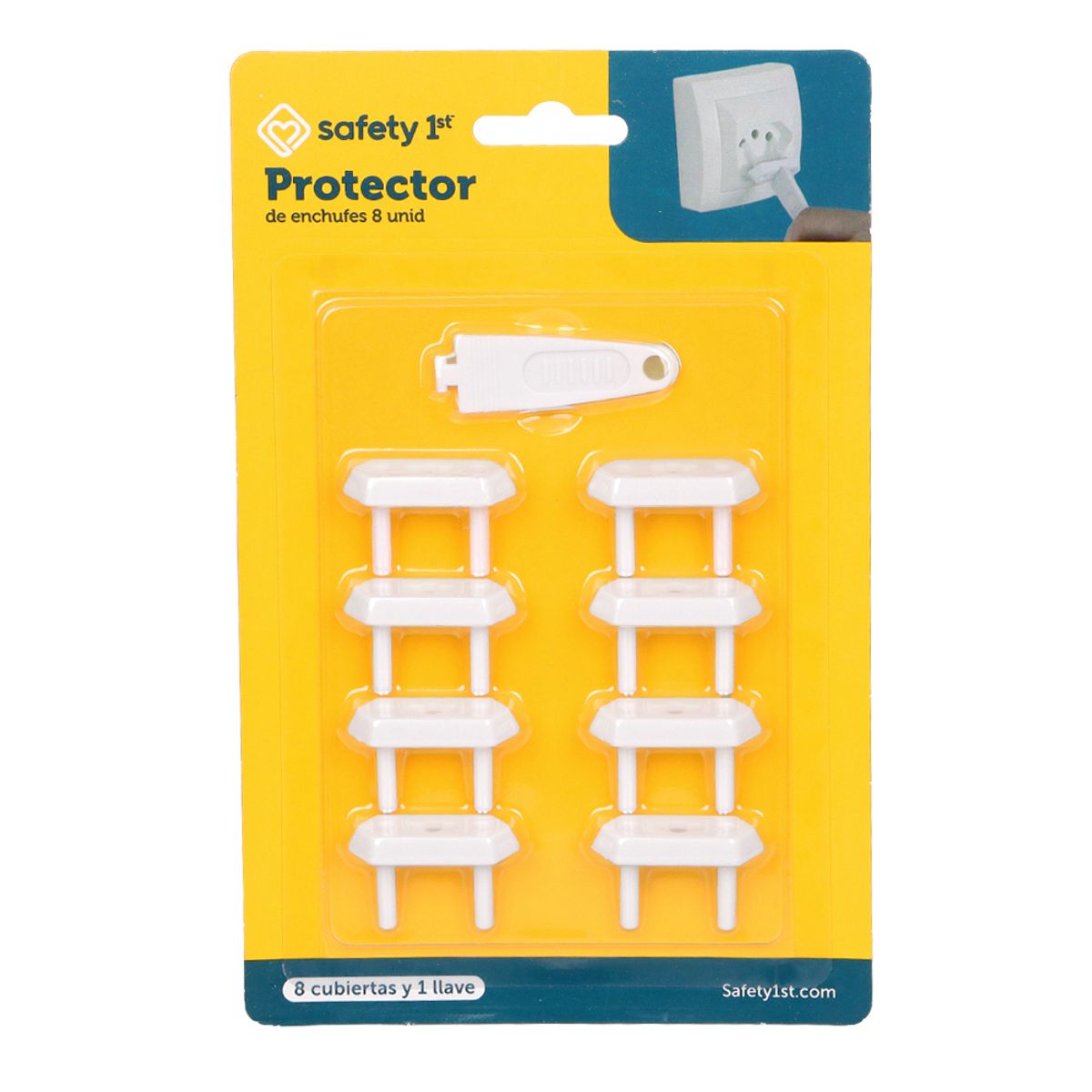 SAFETY 1ST - Protector De Enchufes 8 Unid Safet 1st