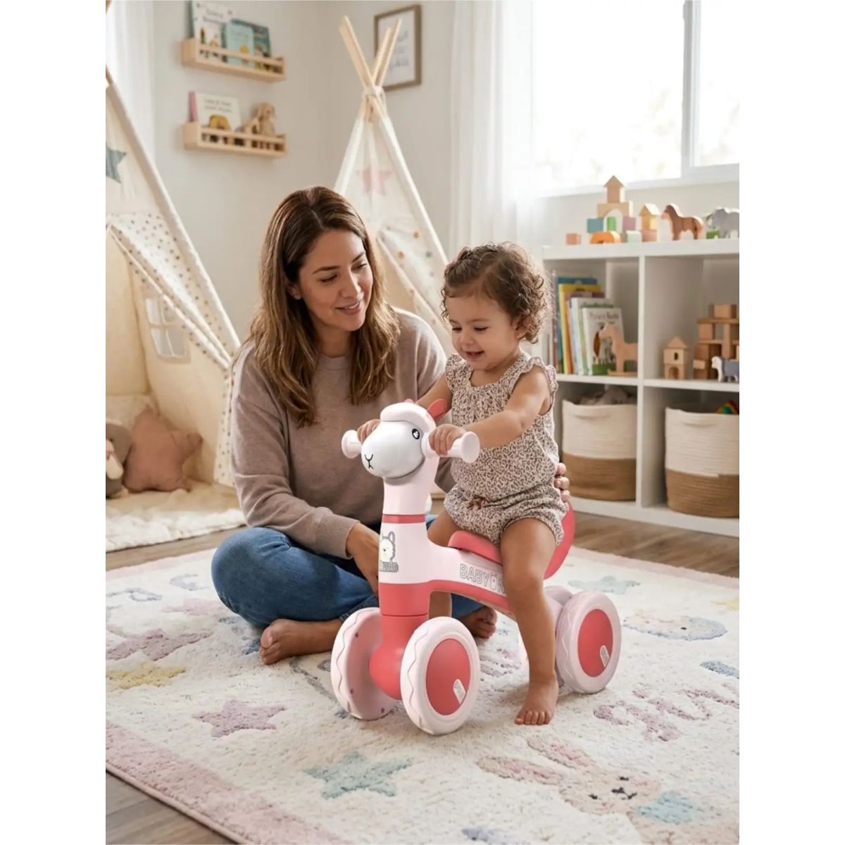 GENERICO - Bicicleta de Equilibrio para Bebés con Ruedas Antideslizantes