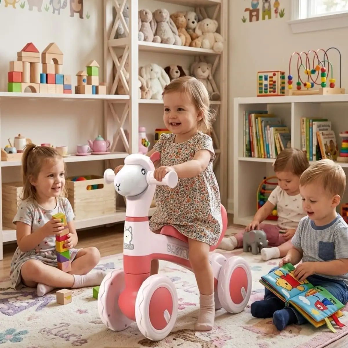 GENERICO - Bicicleta de Equilibrio para Bebés con Ruedas Antideslizantes
