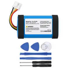 GENERICO - Batería Repuesto Para JBL Flip 6 + Kit Herramientas